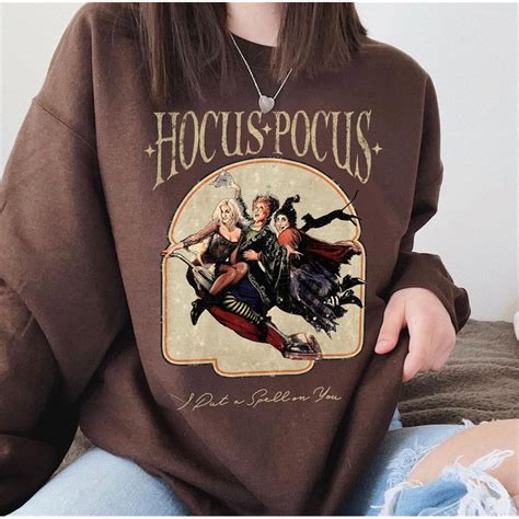 Embrace the Magic of Hocus Pocus with a Sanderson Sisters Sweatshirt