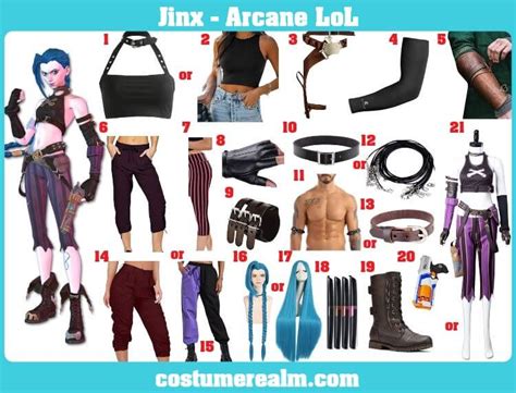 Embrace the Mayhem: A Comprehensive Guide to Crafting the Perfect Jinx Costume