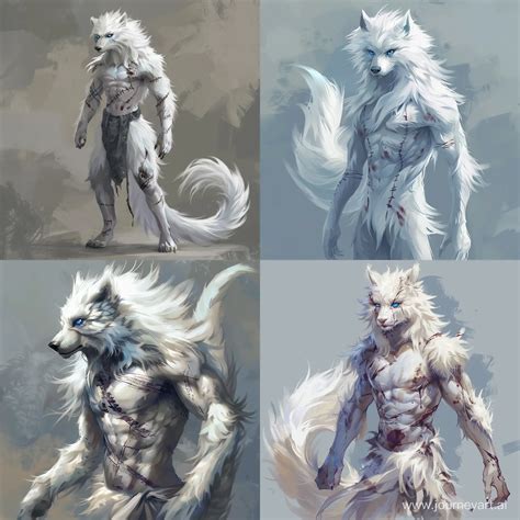 Embrace the Moonlight: Unleashing the Enigmatic Allure of the White Werewolf Costume