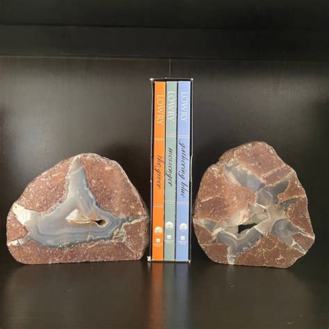 Embrace the Natural Wonder of Geode Bookends