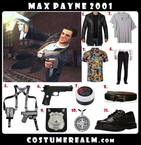 Embrace the Noir Heroism: Styling the Iconic Max Payne Outfit