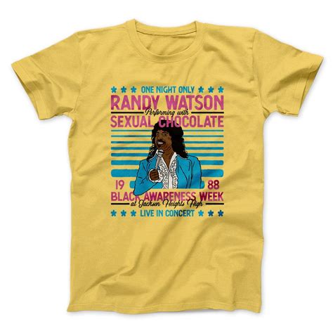 Embrace the Nostalgia: Rock the Randy Watson Tour Shirt