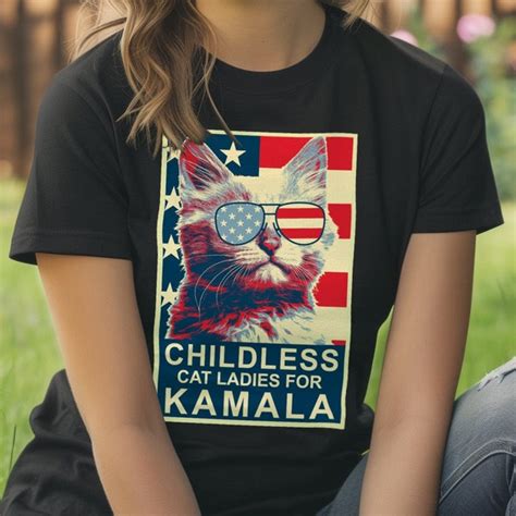 Embrace the Power of the Mighty Avenger with Our Exclusive Kamala Cat T-Shirt