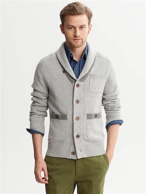 Embrace the Quintessential Allure of Shawl Collar Cardigans: A Guide for Modern Gentlemen