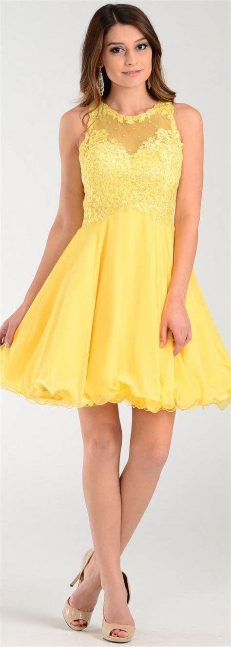 Embrace the Radiance: A Comprehensive Guide to Styling Yellow Short Dresses