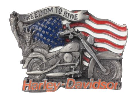 Embrace the Ride: The Harley-Davidson Belt Buckle as a Symbol of Adventure, Freedom, and Self-Expression