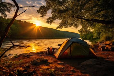 Embrace the Serenity of Riverside Tent Camping