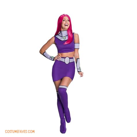 Embrace the Sizzling Curves of Starfire: A Costume that Ignites Desire