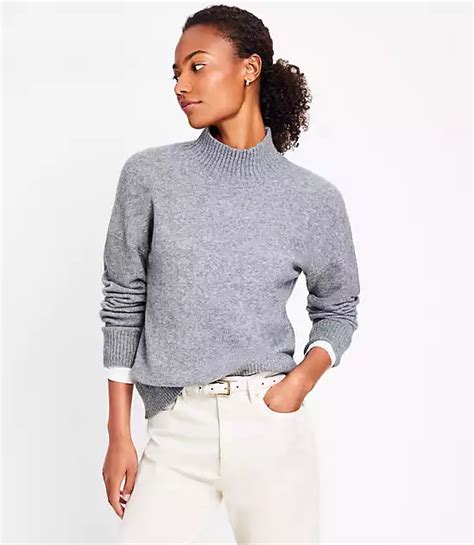 Embrace the Sophistication of Women's Mock Neck Sweaters: A Timeless Guide to Style and Comfort