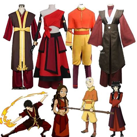 Embrace the Spirit of Balance with Aang's Fire Nation Costume