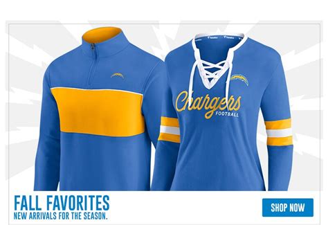 Embrace the Spirit of the Game with Official Chargers Apparel