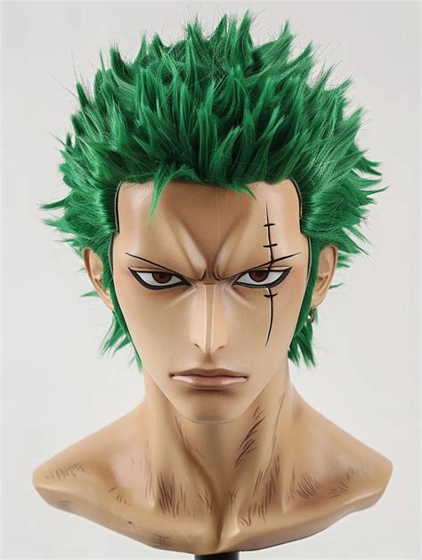 Embrace the Spirit of the Legendary Swordsman with a Roronoa Zoro Wig