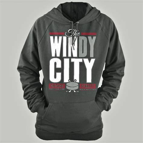 Embrace the Spirit of the Windy City with the Iconic Chicago Blackhawks Hooded Sweatshirt