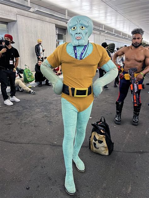 Embrace the Tentacles: A Comprehensive Guide to Squidward Cosplay