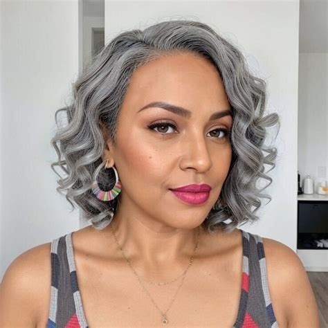 Embrace the Timeless Sophistication of Gray Updo Wigs