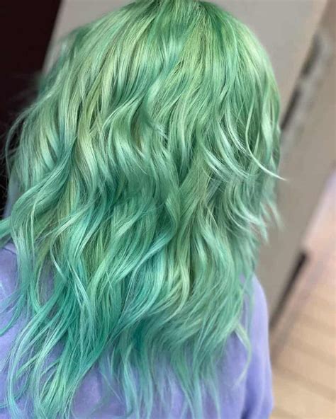 Embrace the Tranquility: Mint Green Hair in 2023