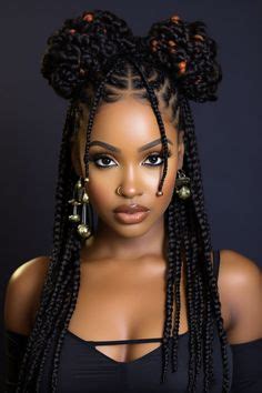 Embrace the Versatility of Black Braid Buns