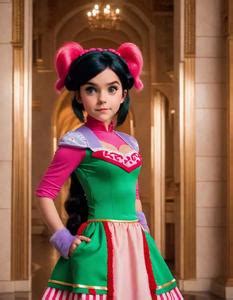 Embrace the Whimsy of Vanellope von Schweetz: Immerse Yourself in a Magical Cosplay Experience!