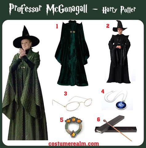 Embrace the Wisdom and Command of Professor McGonagall: A Guide to Crafting the Perfect Costume