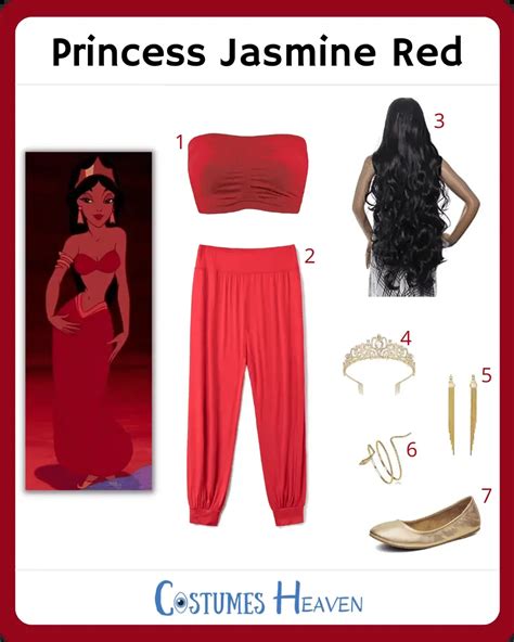 Embracing Confidence and Strength in the Jasmine Red Costume