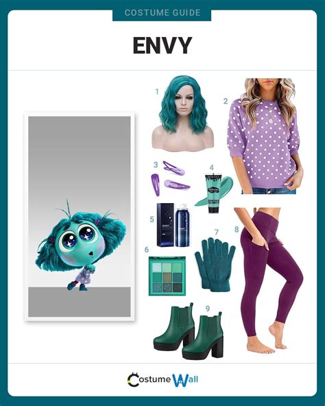 Embracing Envy: Exploring the Psychology Behind Love, Comparison, and the Envy Inside Out 2 Costume