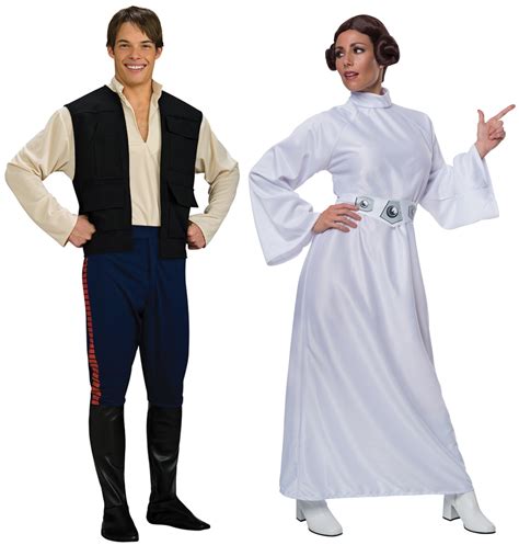 Embracing Iconic Star Wars Charm: The Allure of Han Solo and Princess Leia Costumes