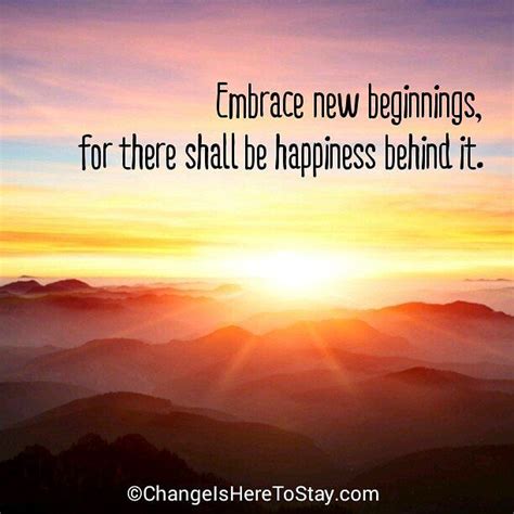 Embracing New Beginnings: