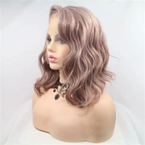 Embracing Radiance with the Enchanting Rose Gold Bob Wig