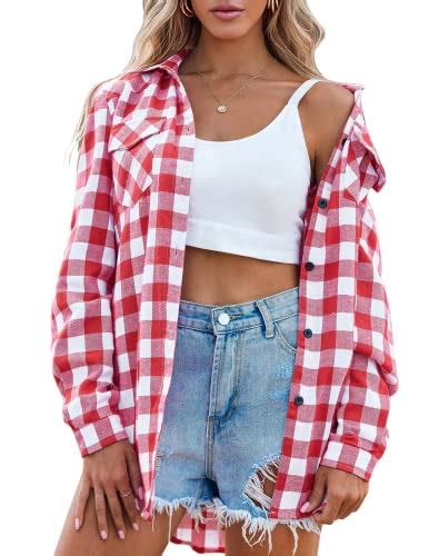 Embracing Style and Warmth: A Comprehensive Guide to Women's Plaid Red Shirts