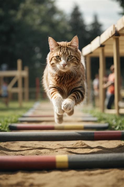 Embracing The Essence Of Feline Agility And Power