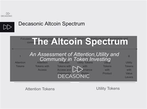 Embracing the Altcoin Spectrum