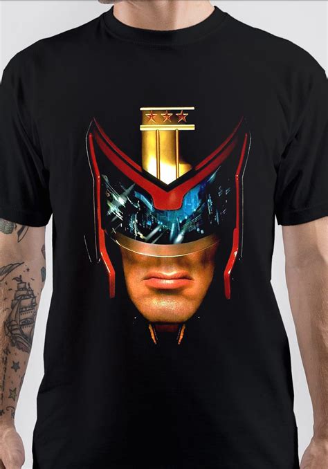 Embracing the Authority: Key Features of Judge Dredd Shirts