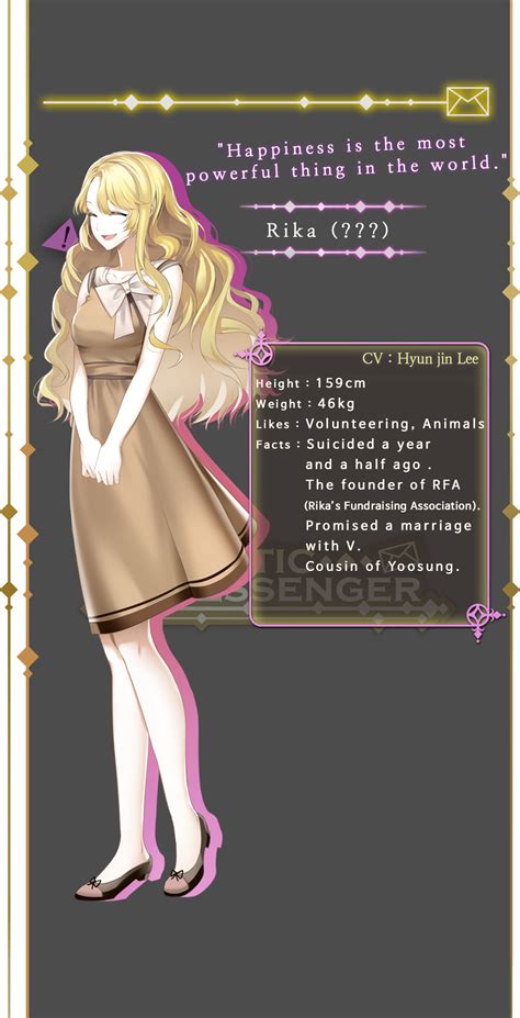 Embracing the Beacon of Hope: A Comprehensive Guide to Rika Mystic Messenger