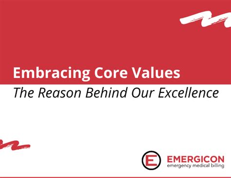 Embracing the Core Values: