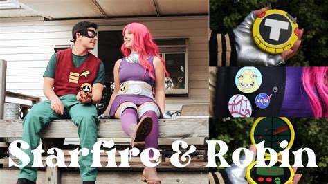 Embracing the Dynamic Duo: Crafting Captivating Robin and Starfire Costumes