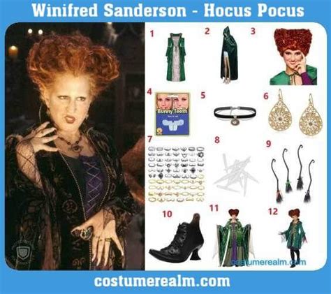 Embracing the Enchantress: A Comprehensive Guide to Crafting the Perfect Winnie Sanderson Costume