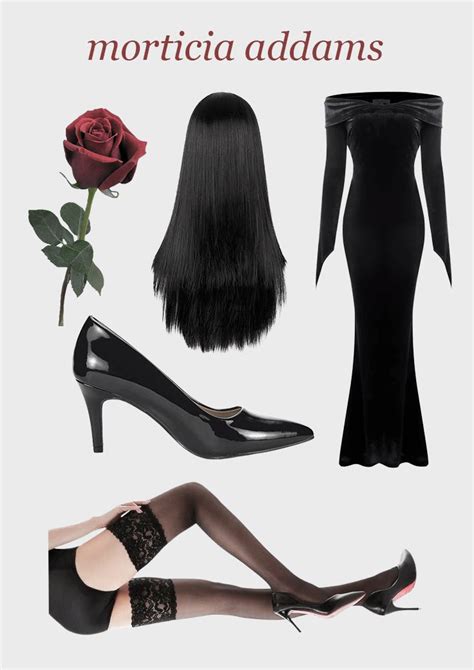 Embracing the Enigmatic: A Guide to Styling the Enchanting Morticia Outfit