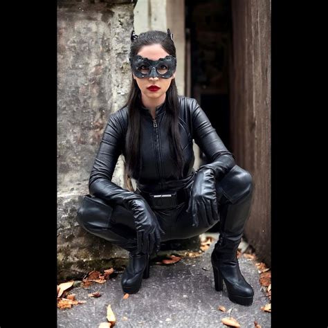 Embracing the Feline Prowess: Anne Hathaway's Iconic Catwoman Costume