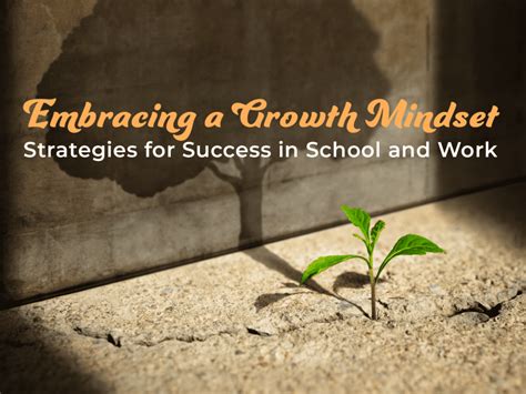 Embracing the Growth Mindset