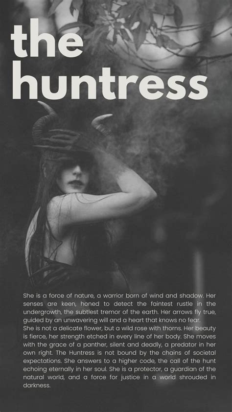 Embracing the Huntress Principle