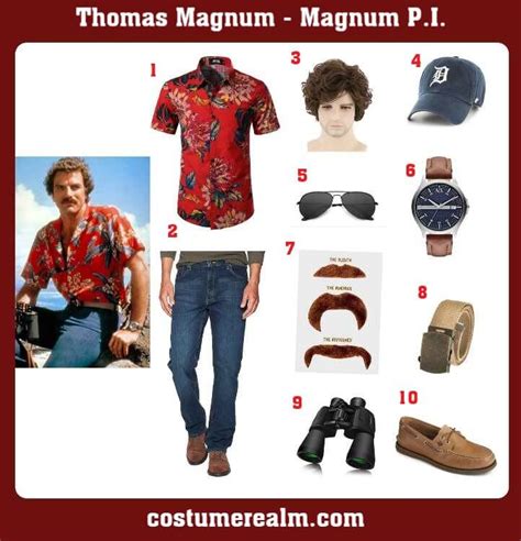 Embracing the Iconic Magnum P.I. Costume: A Guide to Suave and Sophisticated Style