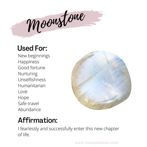 Embracing the Mystical Properties of Moonstone