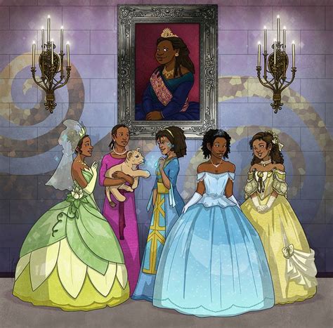 Embracing the Power of Black: Disney Princesses in All Their Dark and Enchanting Glory