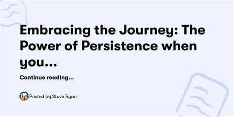 Embracing the Power of Persistence: A Guide to Success Inspired by Alisaie Leveilleur