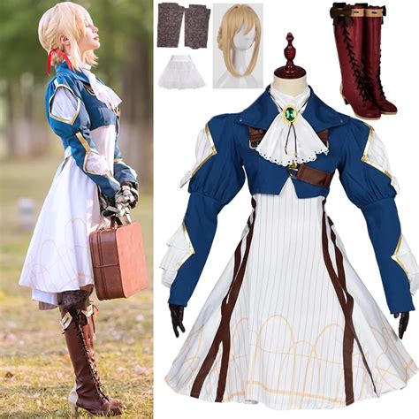 Embracing the Profound Elegance: A Journey into the Enchanting World of the Violet Evergarden Costume