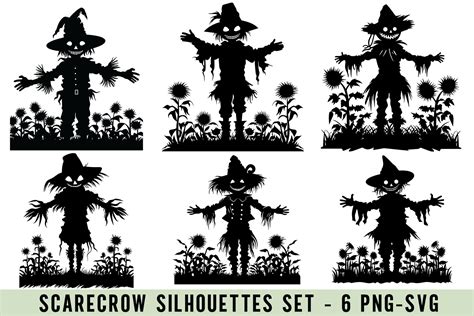 Embracing the Quintessential Scarecrow Silhouette