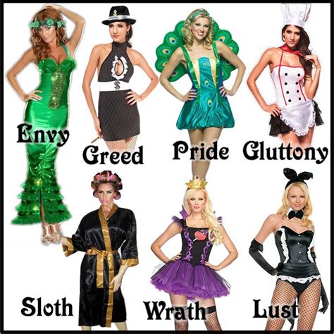 Embracing the Seven Sins: A Comprehensive Guide to Costume Ideas