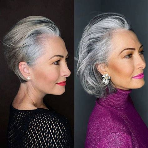 Embracing the Silver Fox Look