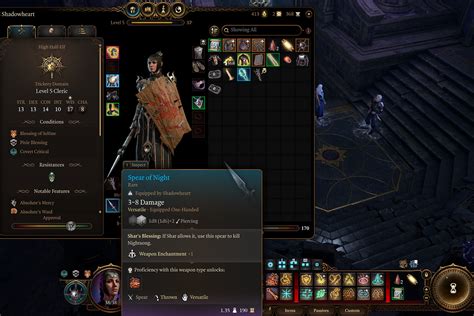 Embracing the Spear of the Night: A Comprehensive Guide to Dominating Battles in Baldur's Gate 3