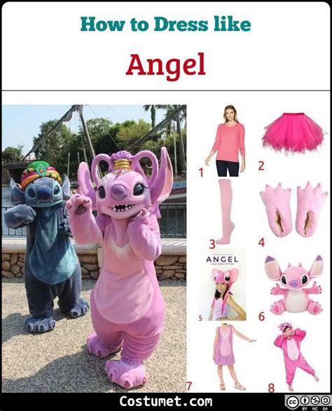 Embracing the Spirit of Love and Adventure: A Stitch and Angel Costume Odyssey